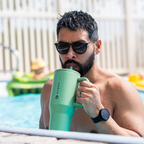 Traveler 32oz | Leakproof Insulated Tumbler with Handle – Sage